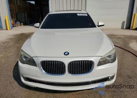 2009 BMW 750 Li from USA, damaged, VIN WBAKB83559CY62003